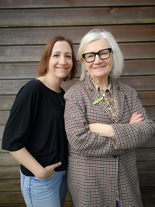 Jess Pearson and Janice Connolly
